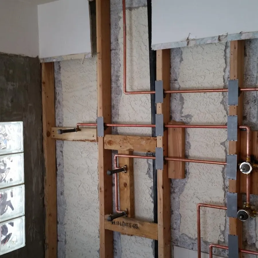 Copper pipe installation for Repiping in Lutherville